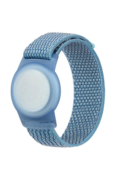 Choice4 حزام نايلون أزرق من كيب لسوار معصم الأطفال من إير تاج لاتور، غطاء مضا...