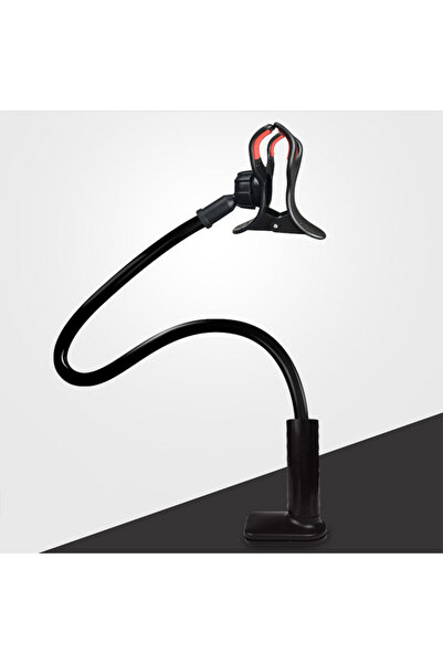 Choice3 Black Flexible 360 Clip Desktop Mount Bracket Phone Stand Universal P...
