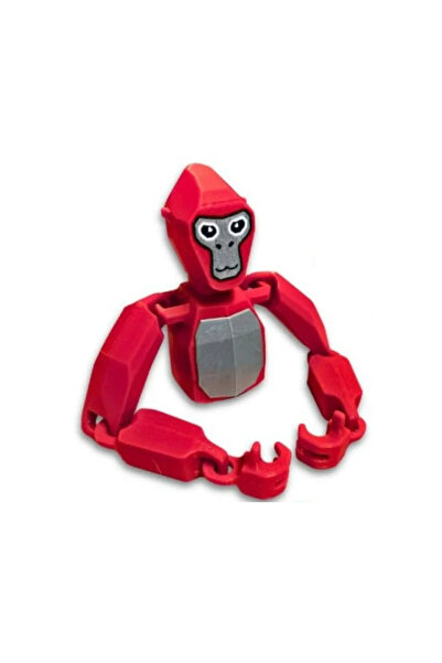 Choice red Gorilla tags, Monkey 3D printed dolls, cartoon animal toys creativ...