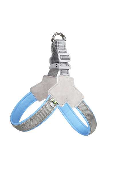 Choice8 حزام صدر قابل للتعديل أزرق اللون، مقاس متوسط ​​(6-11 كجم)، مناسب للكل...