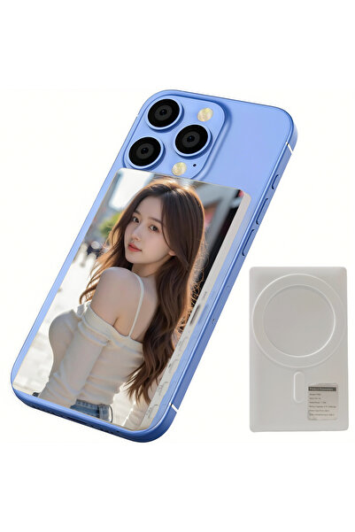 Choice شاشة عرض مغناطيسية بيضاء للهاتف المحمول، مزودة بمؤقت ذاتي، تستخدم الكا...