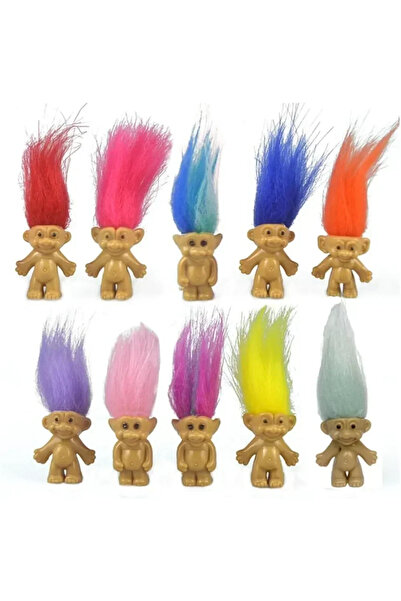 Choice1 مجموعة متنوعة من 10 قطع و5 قطع من دمى الترول الصغيرة، شخصيات أنمي، شع...