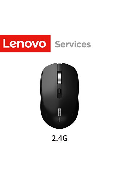 Choice1 ماوس لينوفو لاسلكي أسود بتردد 2.4 جيجاهرتز، خفيف ، مريح، مصنوع من سبا...