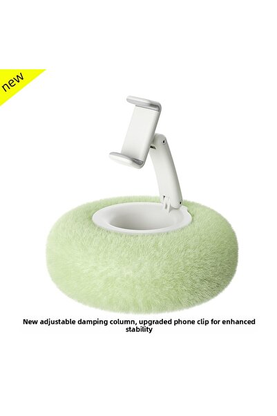 Choice7 حامل هاتف محمول دوار بتصميم وسادة إبداعية من Green2، مناسب للبث المبا...