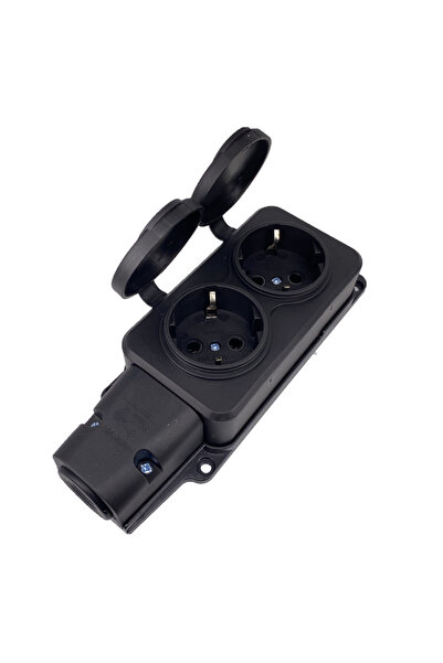 Choice1 2 way EU/DE 3/4-Way Waterproof Outdoor Power Strip – IP54, 16A/3500W,...