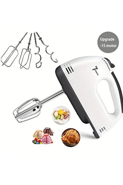 Choice DUTRIEUX EU Electric Hand Mixer with 7 Speeds,Food Grade Handheld Egg ...