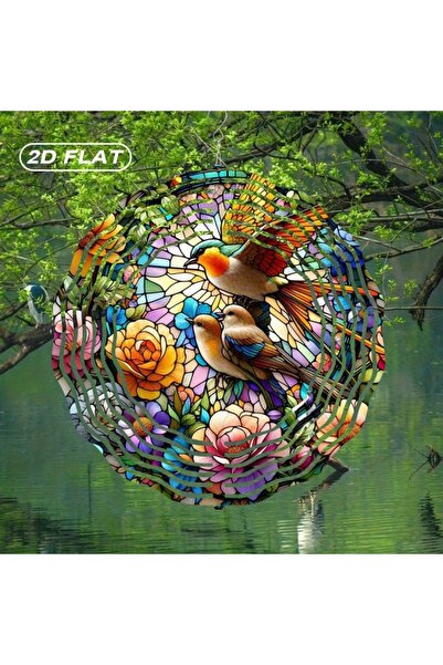 Choice دوارة هوائية مسطحة من هيلو يونغ، ثنائية الأبعاد، بنمط بوهيمي، مصنوعة م...