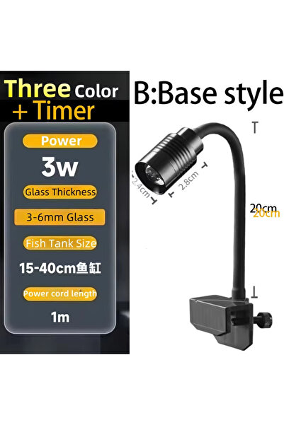 Choice5 F Aquarium Light Mini South American spotlights COB LED Create a Fish...