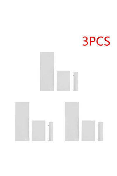 Choice7 3set White 1-5set Memory Card Door Slot Cover Replacement 3 in 1 Prot...