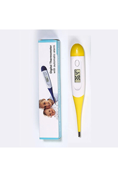 Choice6 y441-yellow 1PC Professional LED Pet Dog Cat Electronic Thermometer S...