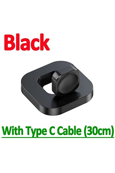 Choice محطة شحن لاسلكية مغناطيسية محمولة للساعات من فيكيفون، لون أسود، مزودة ...