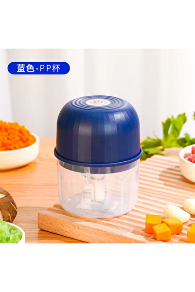Choice1 3 in 1 Blue PP Cup USB Garlic Grinder, Garlic Grinding Machine, Wirel...