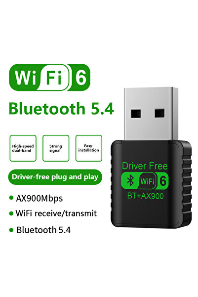 Choice1 محول واي فاي بلوتوث USB ثنائي النطاق 2 في 1 بسرعة 900 ميجابت في الثان...