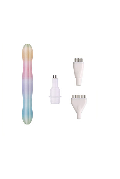 Choice3 قلم مزود بخرطوم إضاءة متعدد الألوان، قلم رسم ماسي يعمل بالشفط، مجموعة...