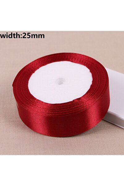 Choice3 22 meters per roll Antique Zinc Red Satin Ribbon DIY Christmas Valent...
