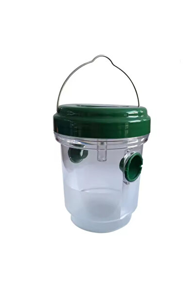 Choice1 مصيدة دبابير خارجية خضراء تعمل بالطاقة الشمسية، مقاومة للماء، صاعقة ل...