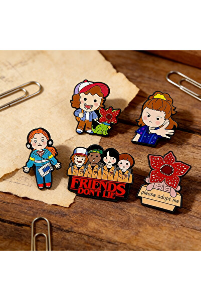 Choice ٥ قطع من دبابيس المينا الجديدة الرائعة بتصميم ملك أكلة لحوم البشر على ...