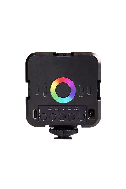 Choice إضاءة فيديو LED RGB سوداء، إضاءة كاميرا ملء، مؤشر تجسيد اللون CRI95+، ...