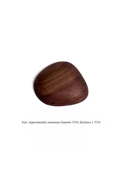 choice2 Walnut small Magnetic key hook wall-mounted key storage box made of w...