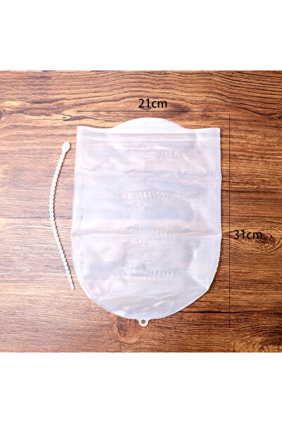 Choice1 حقيبة عجن من السيليكون الغذائي، مقاس 21×31 سم - حقيبة عجن بدون فوضى م...