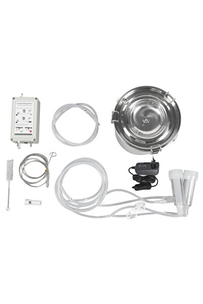 Choice EU 7L Goat Milking Machine Stainless Steel Portable Pulsation Electric...