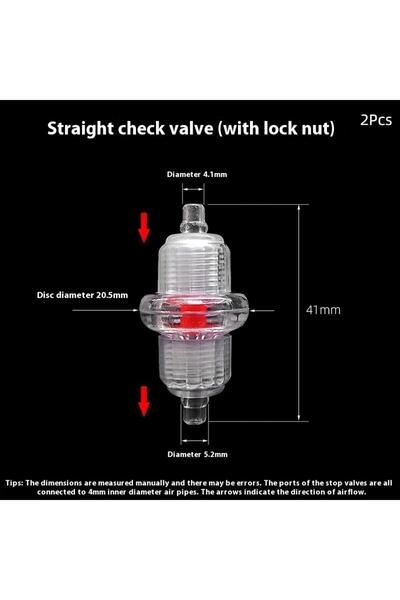 choice2 A1 【N】2Pcs Durability Aquariums Fish Tank Oxygenation Pump Check Valv...