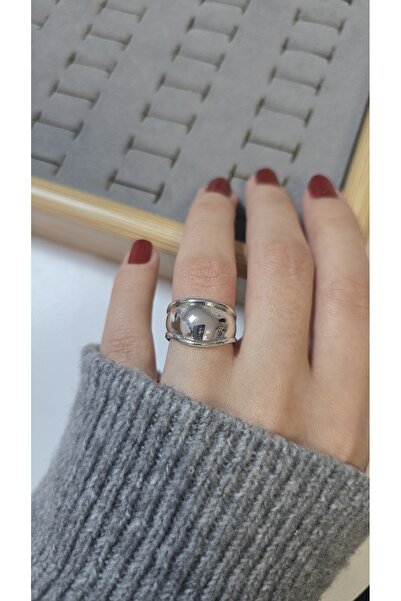 ARTEMİSİA Premium Design Bubble Sparkling Women's Ring Adjustable Without Size