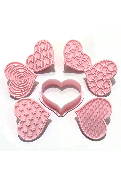 Choice 7Pcs Set 7Pcs Set Cookie Cutter Heart Shape Biscuit Mold Pastry Pressi...