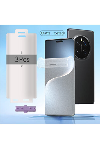 Choice3 ثلاثة أغطية حماية من الهيدروجيل غير اللامع لهاتف Honor Magic6 Pro، وث...