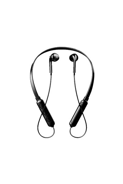 Choice سماعة رأس لاسلكية بلوتوث سوداء اللون من فيكيفون، تُعلق حول الرقبة، مزو...