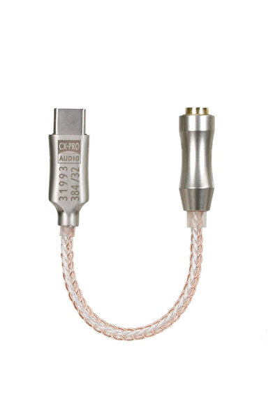 Choice محول صوت شفاف من النوع C إلى 3.5 ملم CX31993، مضخم صوت سماعات رأس عالي...