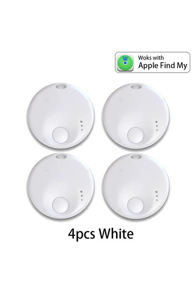 Choice1 4Pcs N Tag White Anti-lose Tracker Smart Tag for Airtag Replacemen vi...