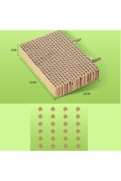 Choice G Bird Paper Parakeet Shredding Chewing Toys with cork Parrot Perch Pl...