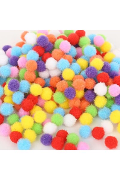 Choice 30mm 100pcs Colorful Mini Fluffy Polyester Plush Ball High Elastic Col...