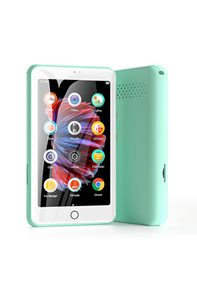 Choice مشغل MP3 بلون أخضر نعناعي، مكبرات صوت بلوتوث وواي فاي، مشغل موسيقى مع ...