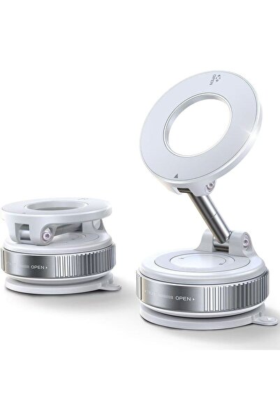 choice2 حامل هاتف مغناطيسي مُطوّر من دوتريو، أبيض اللون (K007)، يعمل بتقنية ا...