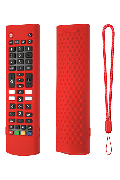 Choice9 غطاء حماية من السيليكون الأحمر لأجهزة التحكم عن بعد AKB75375604، AKB7...