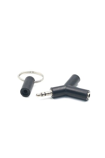 choice2 1pcs Black Y-shaped audio adapter, 1/2 headphone splitter 3.5mm audio...