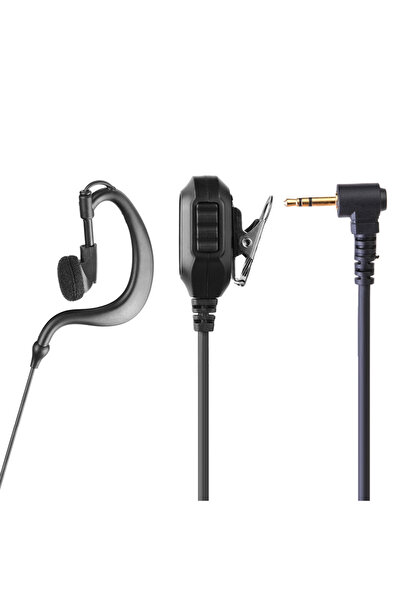 Choice VAKIND PPT Mic Earpiece 2.5mm 1 Pin G Shape Earphone for Cobra Two Way...