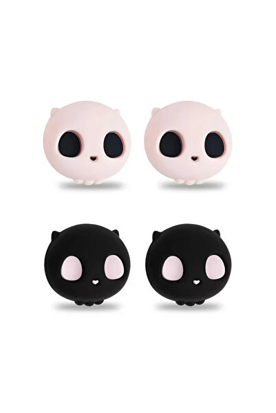 Choice Pack A 4pcs Cute Soft Silicone Joystick Caps Thumb Grips Cover for Swi...