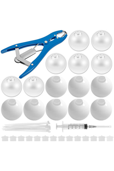 Choice 15pcs 15Pcs DIY Stress Ball Kit Blank Pressure Ball Skin DIY Kit with ...