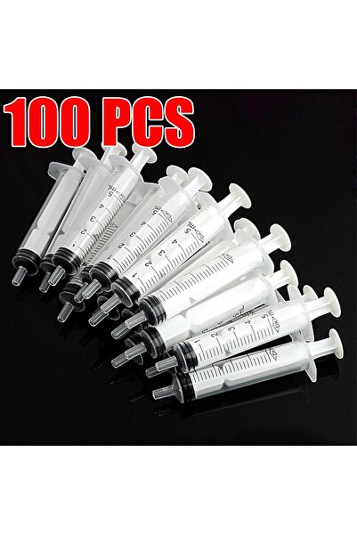 Choice ١٠٠ قطعة ٥ مل ٥ مل ٥ ١٠ ٢٠ ٥٠ ١٠٠ قطعة بدون إبرة! عبوات بلاستيكية قابل...