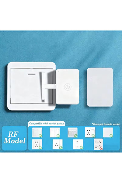 Choice RF control A New Wireless Control Light Switch Off Tool Automatic Butt...
