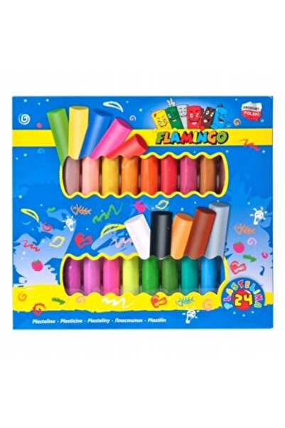 Other Plastilină pentru copii 24 de culori Flamingo
