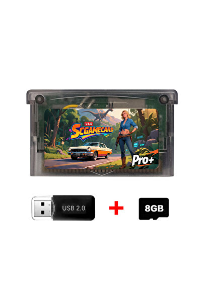 Choice SCFW Black SCFW V1.5 Mini SC Card 1000 in 1 Flash GBA Card For GBA GBC...