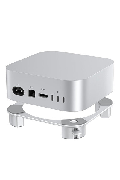 Choice حامل ألومنيوم فضي لجهاز ماك ميني M4/M4 برو: حامل يحافظ على البرودة مع ...