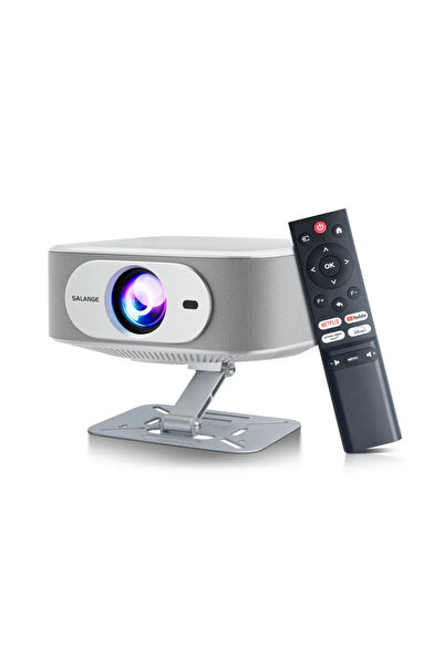 Choice EU Plug with Holder Salange P92MAX Android13 Smart Projector Netflix O...