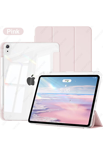 Choice3 جراب وردي اللون لجهاز iPad (A16) الجيل الحادي عشر/العاشر 2025/2022 مق...