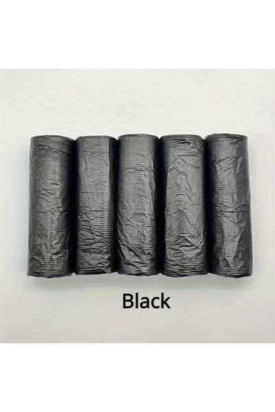 Choice3 Black100PCS 100PCS Mixed Color Thicken Disposable Garbage Bags Kitche...