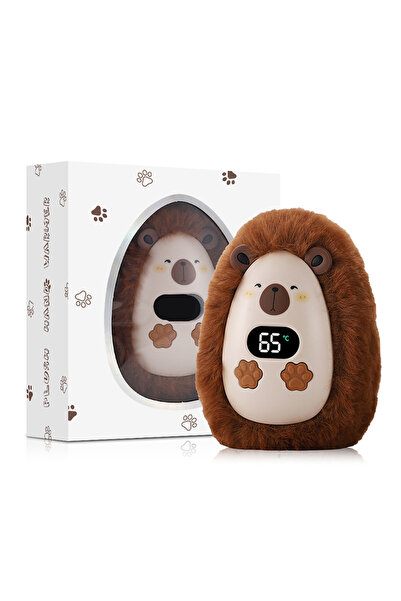 Choice مدفأة يدوية صغيرة محمولة من القطيفة على وبري شخصية كابيبارا الكرتونية،...